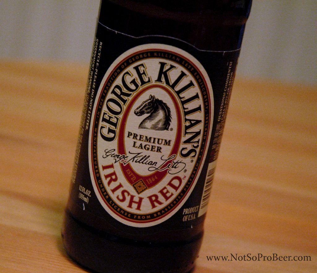 Killians Irish Red Beer Logo - The Not So Professional Beer Blog: Review: Killian's Irish Red