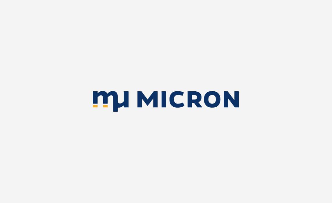 Micron Logo - Micron Logo Design by Typework Studio Logo Design Agency