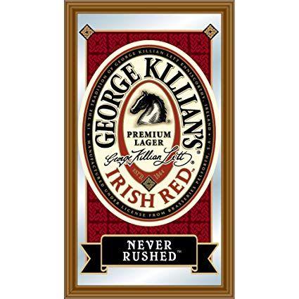 Killians Irish Red Beer Logo - George Killian's Irish Red Framed Logo Mirror