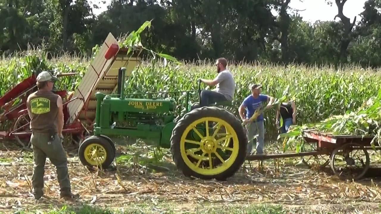 Vintage Farm Equipment Logo - Very Old Farm Machinery In Operation - YouTube