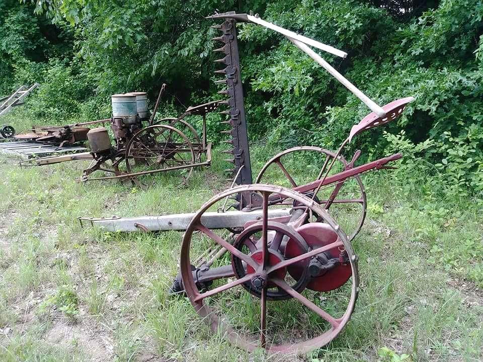 Vintage Farm Equipment Logo - Vintage farm equipment, furniture among finds at Ira Township estate ...