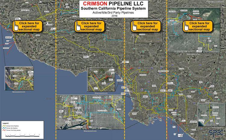 Crimson Pipeline Logo - Southern California Coping With Another Oil Pipeline Leak | Pipeline ...