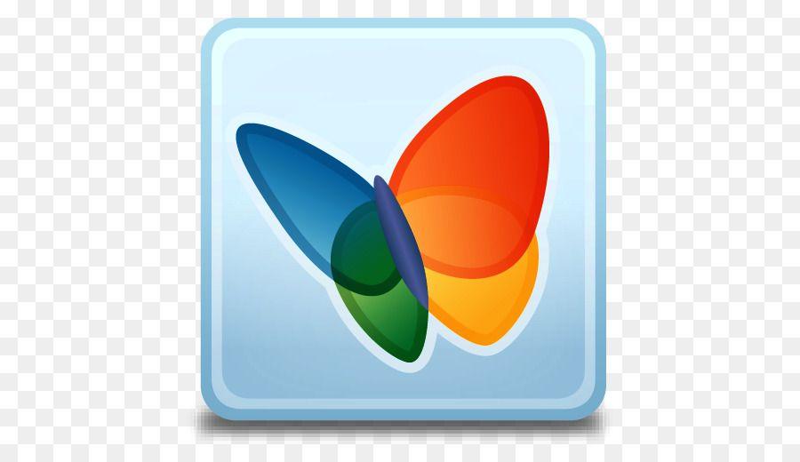 Computer Butterfly Logo - Butterfly MSN Logo Computer Icons Microsoft - Vector Free Msn png ...