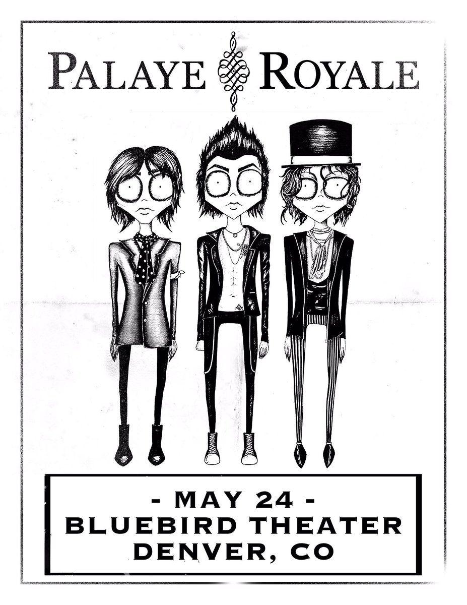 Palaye Royale Logo - May 24: bluebird theater • denver, co #palayeroyale #tour ...