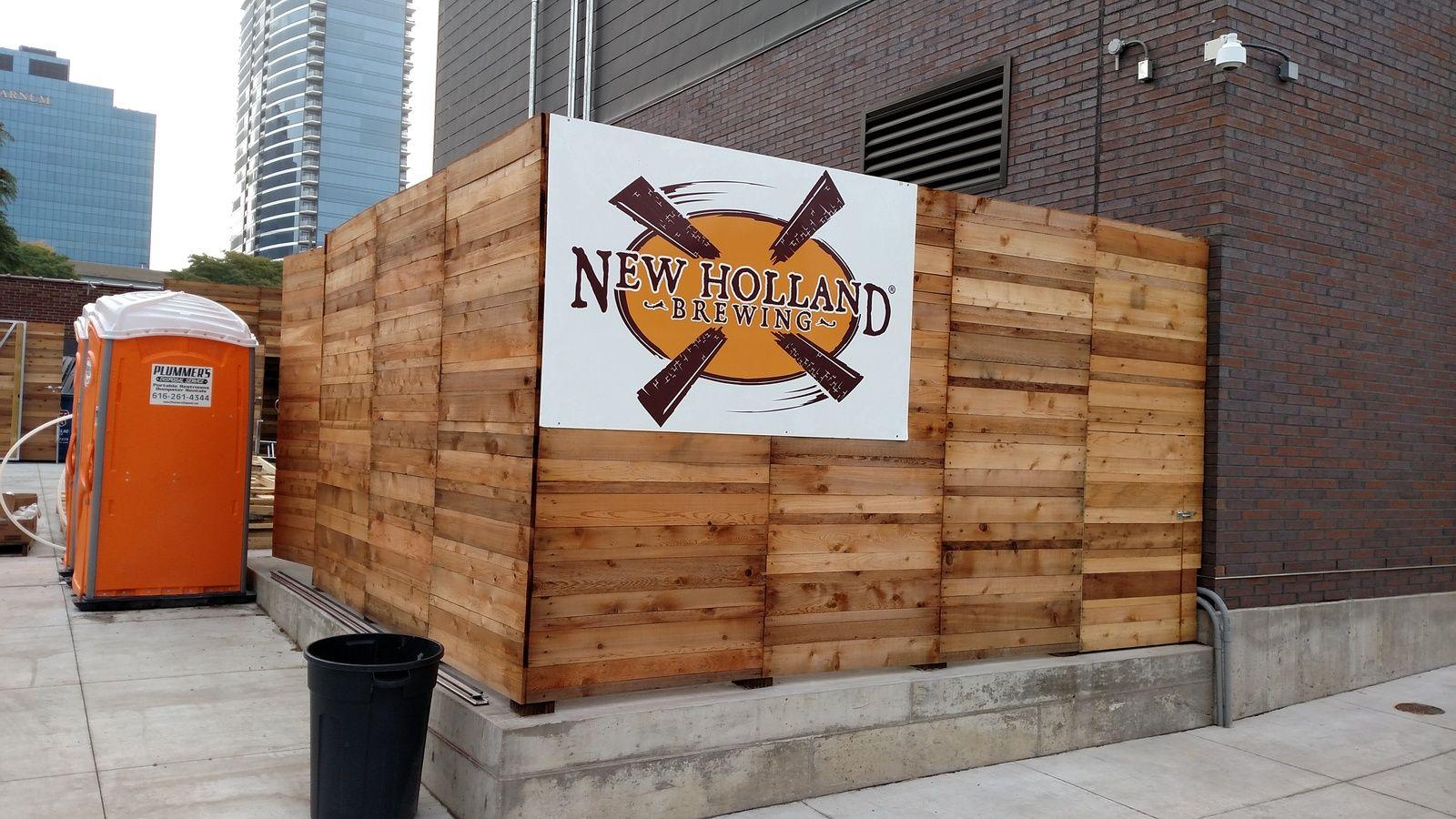 New Holland Brewery Logo - New Holland Brewery Knickerbocker. Portfolio. Fence