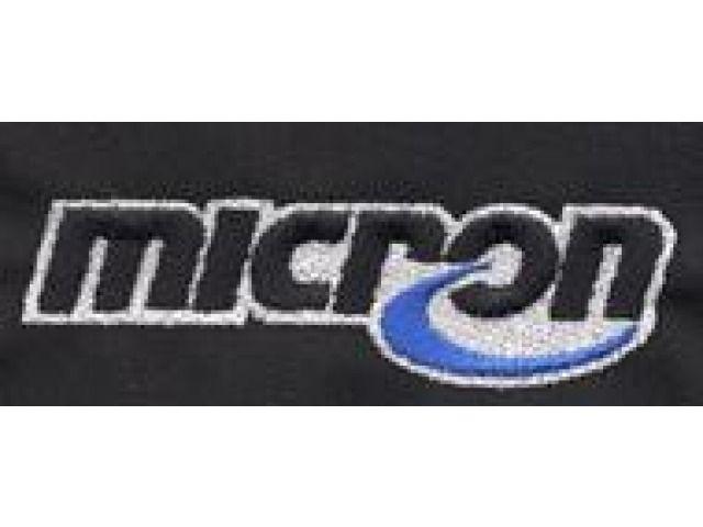 Micron Logo - MICRON | Bike Logos F-M | Promenade Shirts and Embroidery