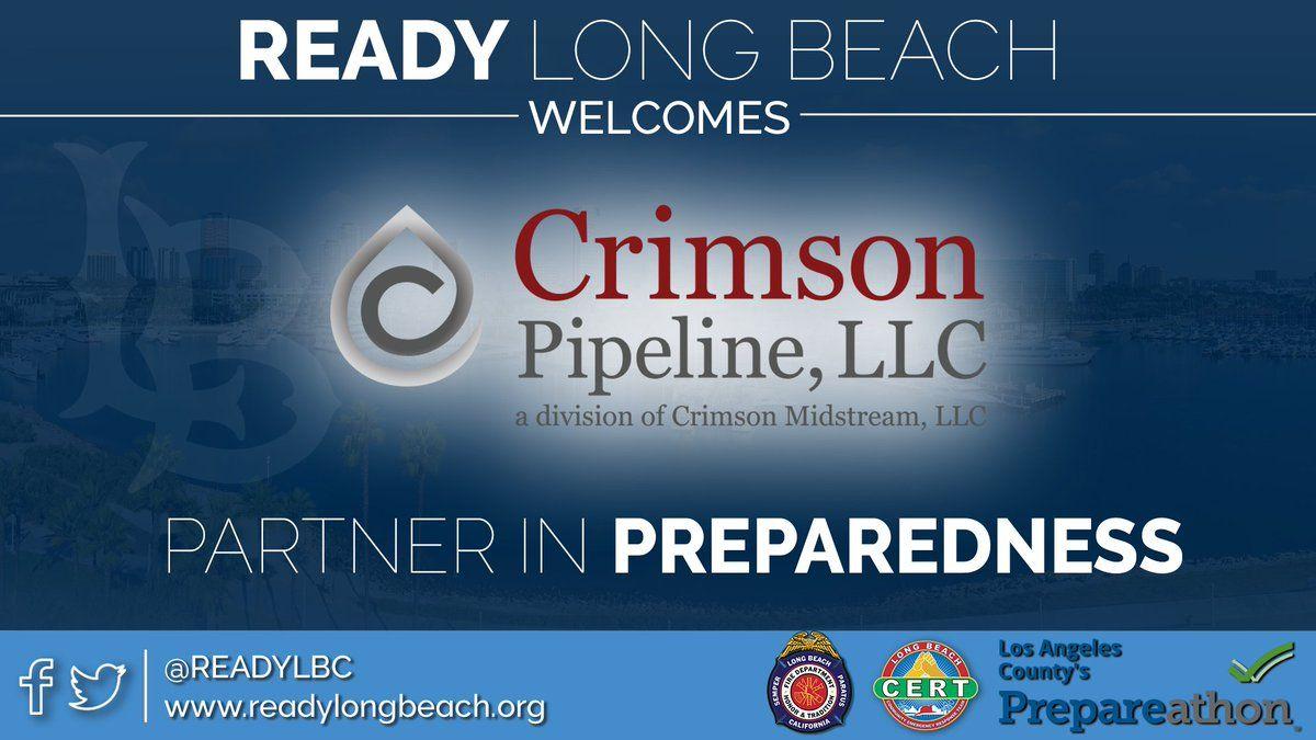 Crimson Pipeline Logo - READY Long Beach on Twitter: 