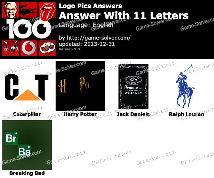 11 Letter Logo - Logo Pics 11 Letters - Game Solver