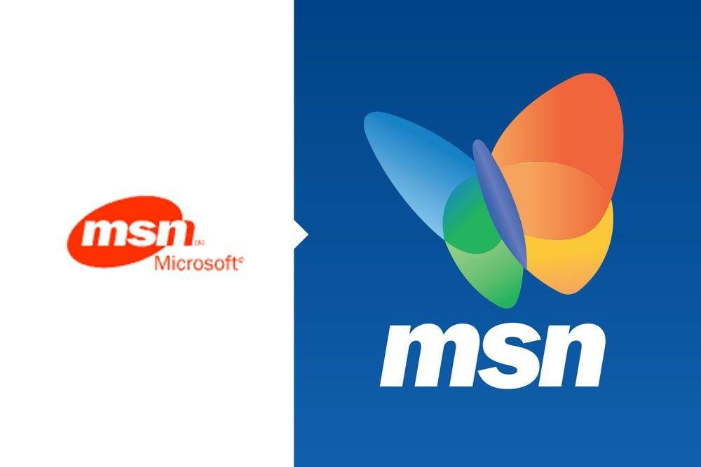 Microsoft Butterfly Logo - MSN: Iconic Branding — SymbolTM