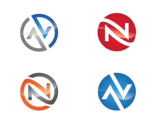 11 Letter Logo - N letter logo template Vector