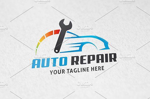 Automotive Repair Logo - Auto Repair ~ Logo Templates ~ Creative Market