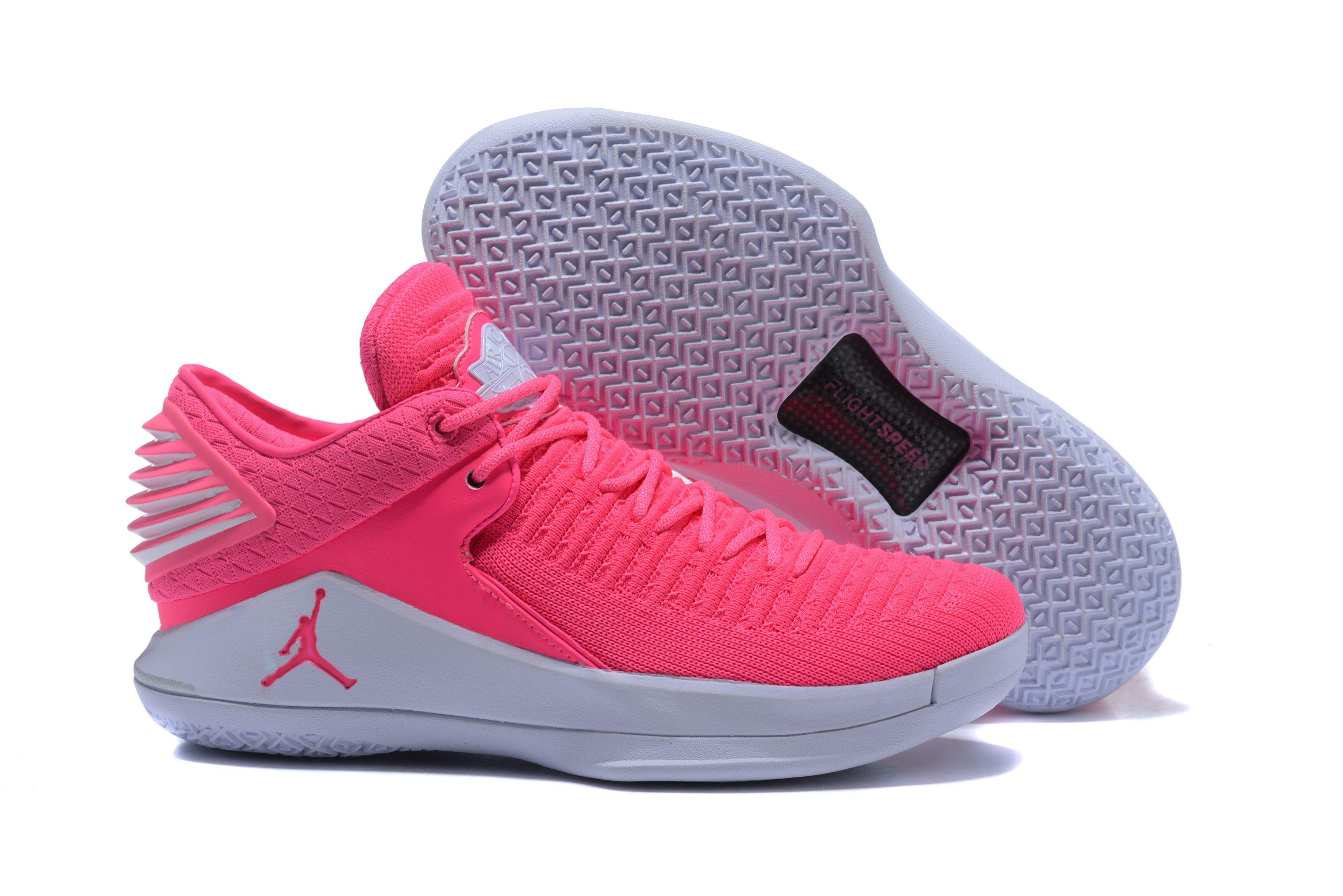 Hot Pink Jordan Logo - 2018 Jimmy Butler Air Jordan 32 Low “Hot Pink” Cheap | Jordans ...