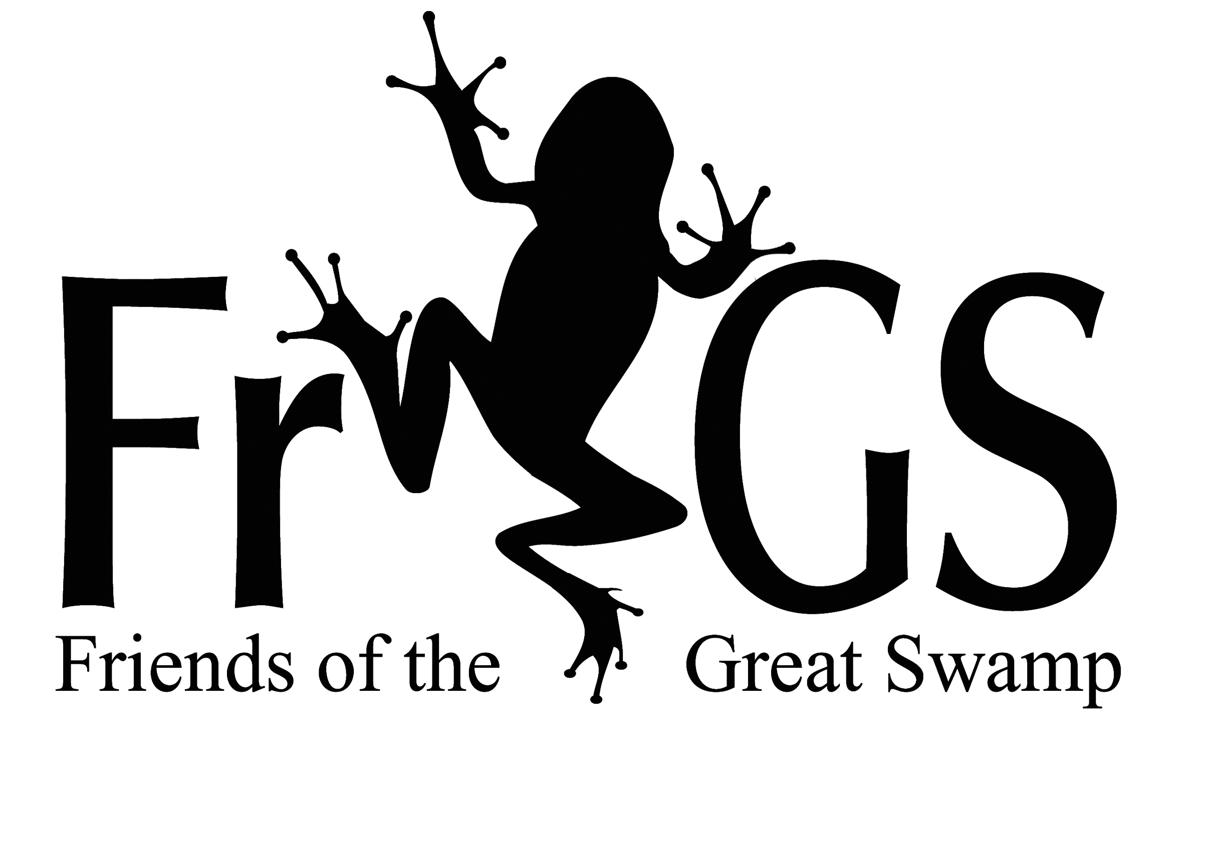 White and Black Frog Logo - Friends of the Great Swamp. The Great Swamp Watershed of Putnam
