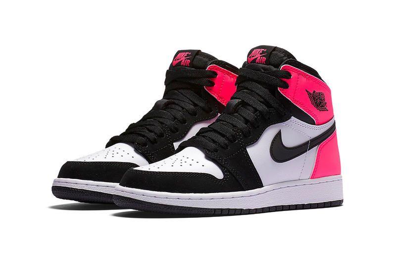 Hot Pink Jordan Logo - Air Jordan 1 High OG Valentine's Day