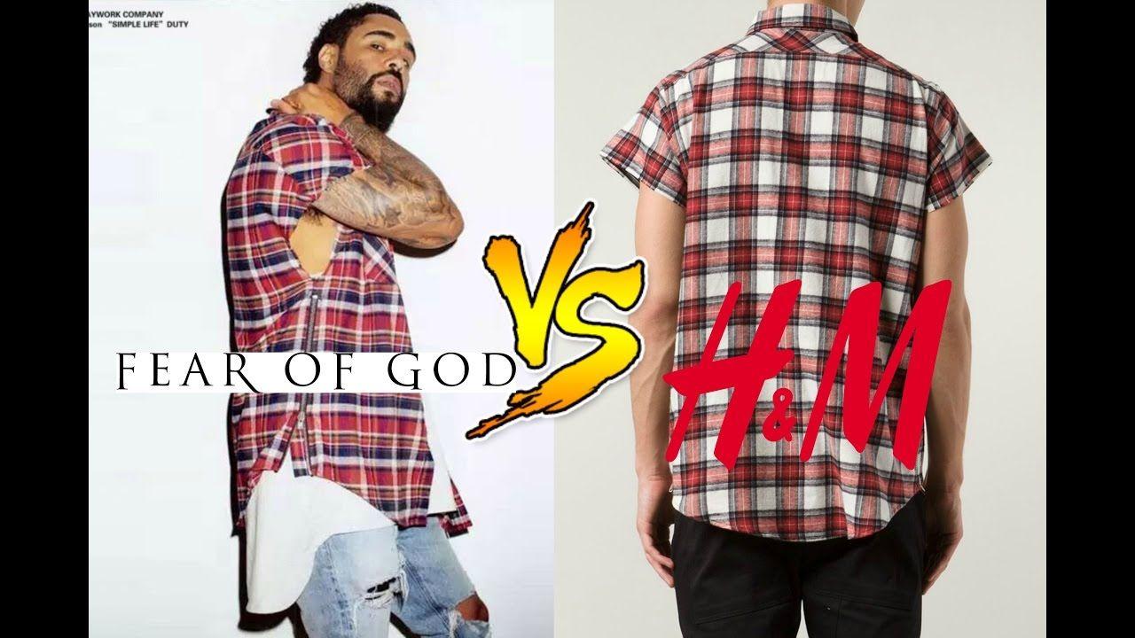 Flannel Fear of God Logo - FEAR OF GOD FLANNEL VS H&M FLANNEL | IS FEAR OF GOD WORTH IT ...