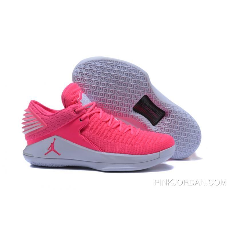 Hot Pink Jordan Logo - Jimmy Butler Air Jordan 32 Low “Hot Pink” Online, Price: $93.08 ...