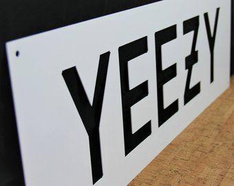 Yeezy Logo - Yeezy logo | Etsy