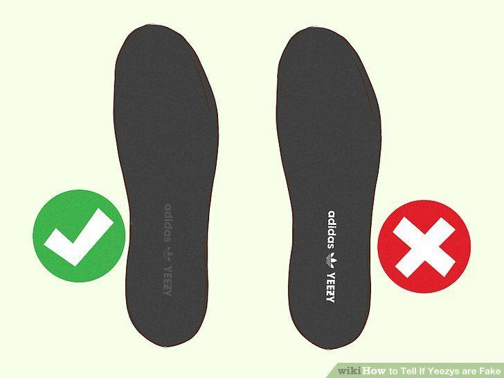 Yzy Logo - How to Tell If Yeezys are Fake: 11 Steps (with Pictures) - wikiHow
