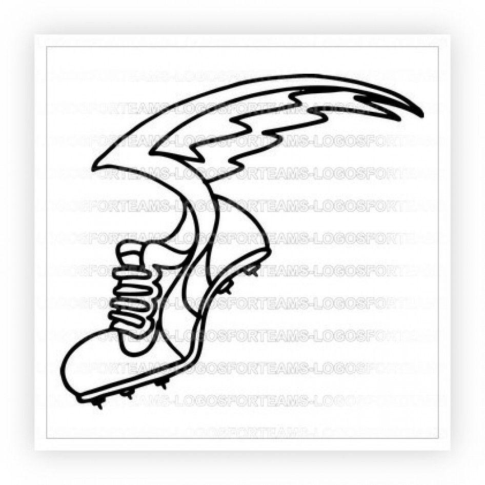 Tennis Shoe with Wings Logo - Sports Logo Part of Black White Tennis Athletic Shoe With Wings