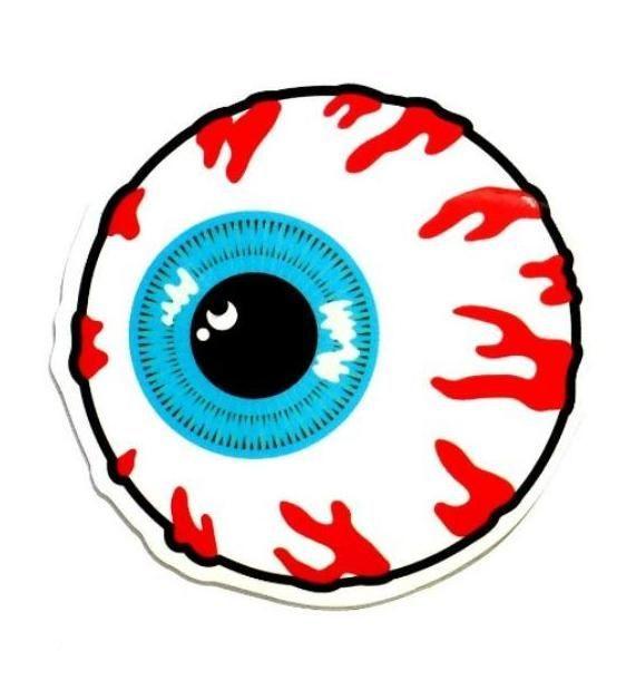 Mishka Eye Logo - Keep Watch Eyeball Logo - Mishka sticker | Eye Ballin' | Stickers ...