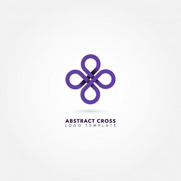 Abstract Cross Logo - Abstract cross logo template Vector