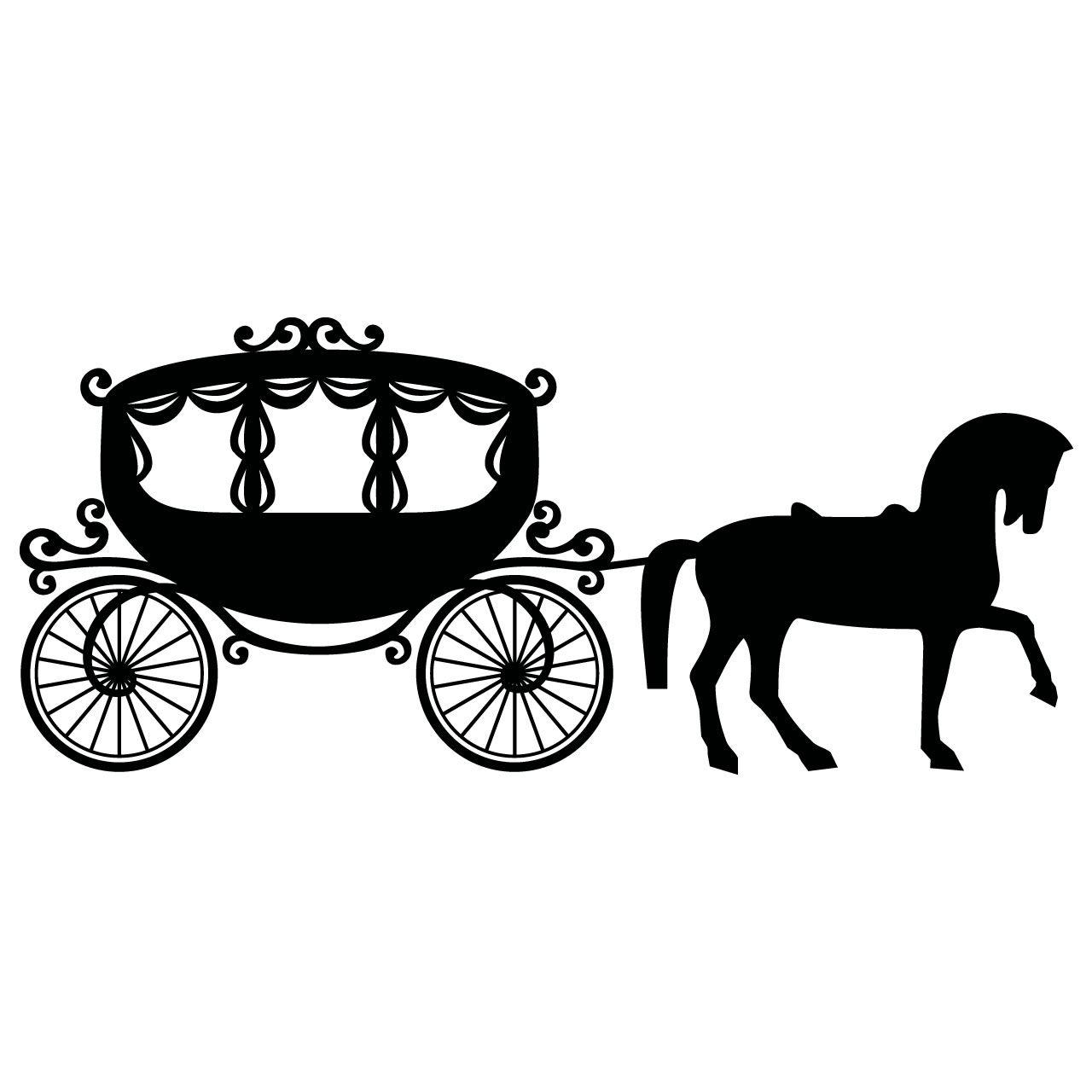 Horse and Carriage Logo - Horse And Carriage Clipart