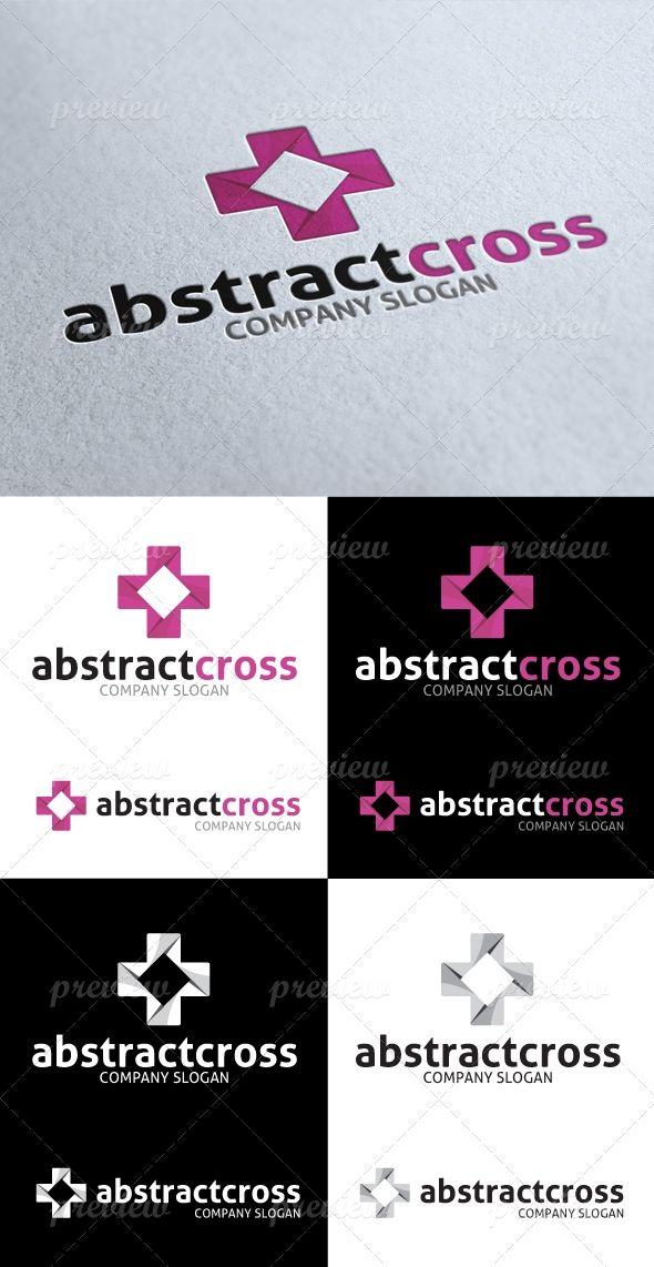 Abstract Cross Logo - Abstract Cross Logo - Print | CodeGrape