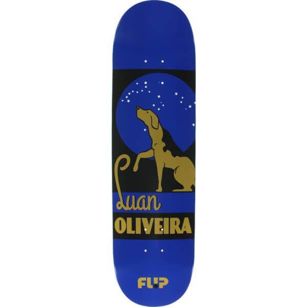 Flip Skateboard Logo - Flip Skateboards Luan Oliveira Weirdo Skateboard Deck - 8.13 x 32 ...