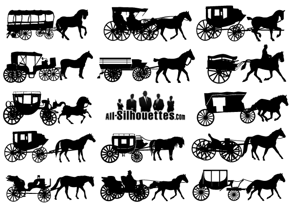 Horse and Carriage Logo - Free Horse-Drawn Carriage Cliparts, Download Free Clip Art, Free ...