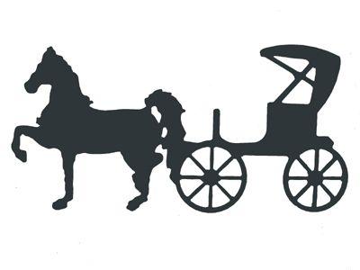 Horse and Carriage Logo - Horse and Carriage Silhouette