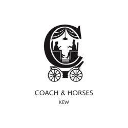 Horse and Carriage Logo - Coach and Horses Kew | Youngs pub with boutique hotel rooms