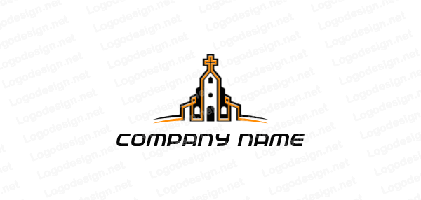 Abstract Cross Logo - abstract church with cross | Logo Template by LogoDesign.net