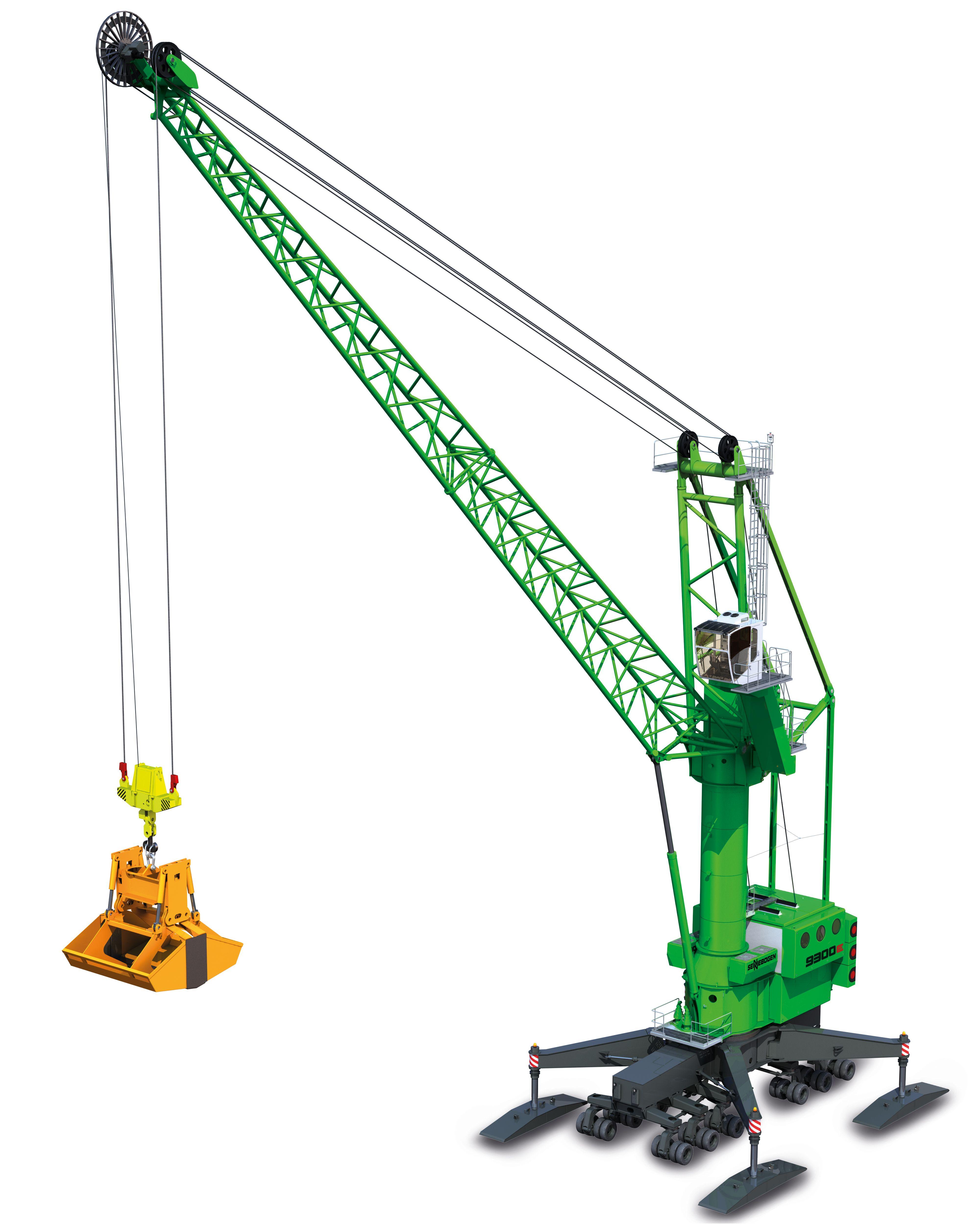 Sennebogen Logo - Port mobile crane 9300 E from SENNEBOGEN