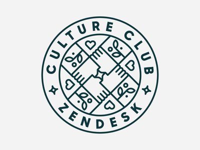 Culture Club Logo - Zendesk Culture Club. Badges & labels. Culture club, Culture, Logo