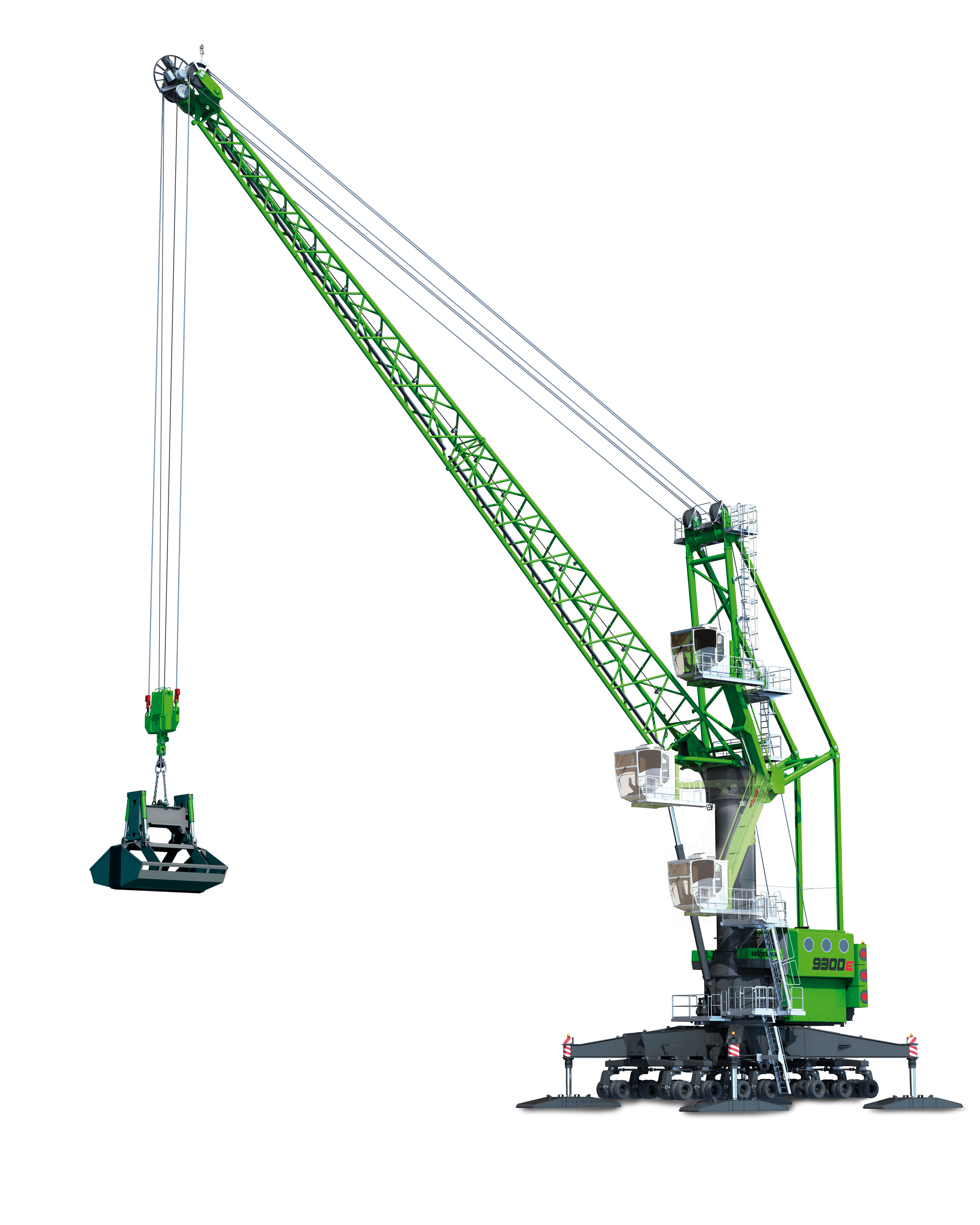 Sennebogen Logo - SENNEBOGEN mobile port crane 9300 E is on its way to Turkey ...