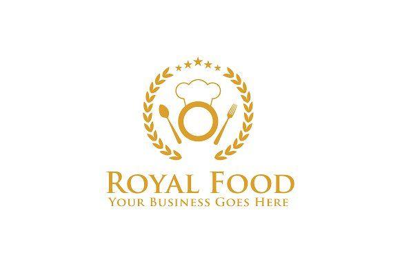 Food Business Logo - Royal Food Logo Template ~ Logo Templates ~ Creative Market