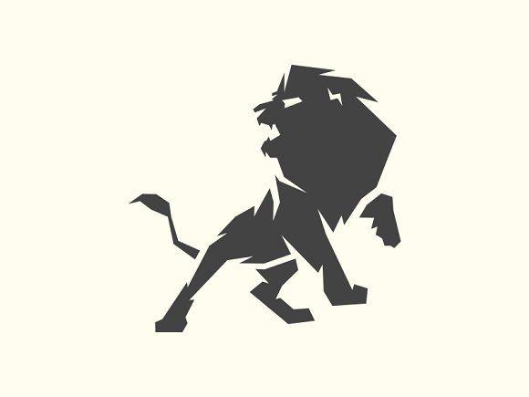 Angry Animal Logo - Angry Lion ~ Logo Templates ~ Creative Market