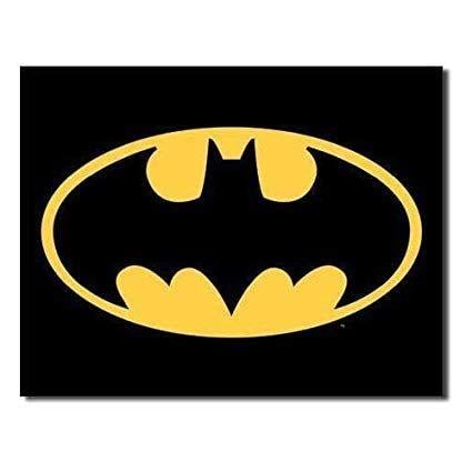El Bat Logo - Batman Logo Tin Sign, 16x12 by Poster Discount: Toys