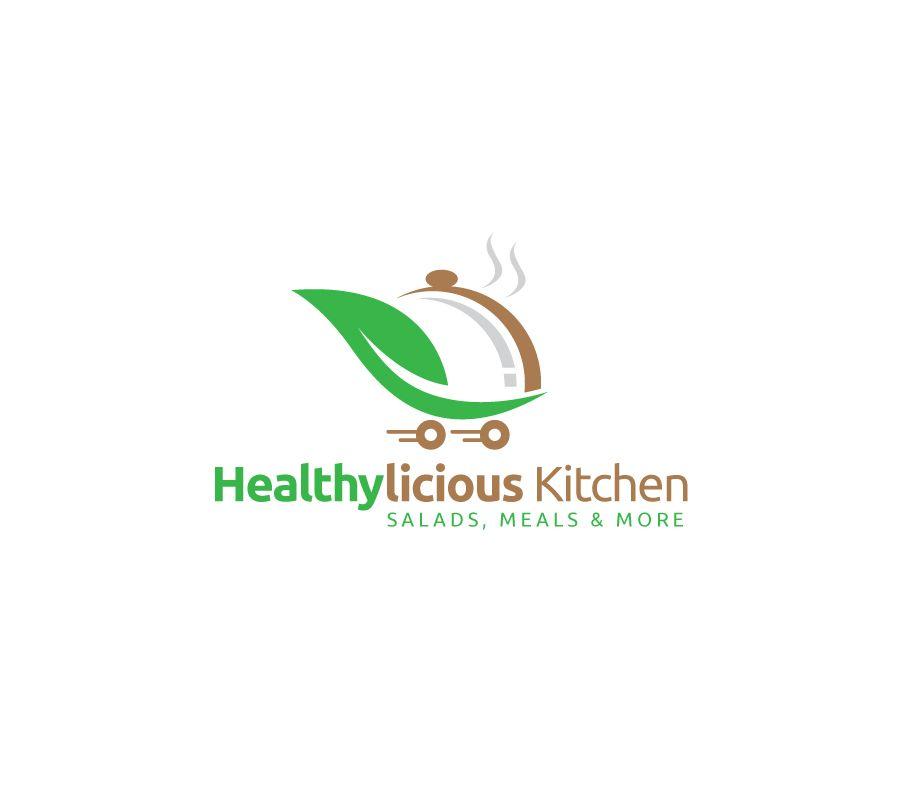 Food Business Logo - Serious, Economical, Business Logo Design for Healthylicious Kitchen