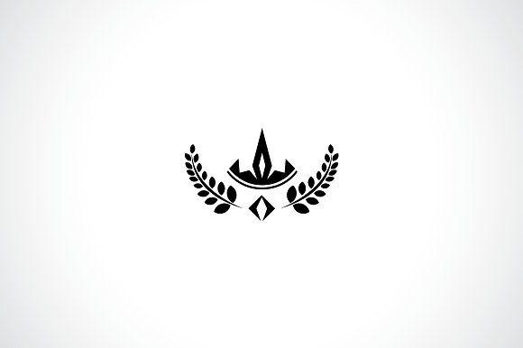 White Rice Logo - The Rice Crown Logo Template ~ Logo Templates ~ Creative Market