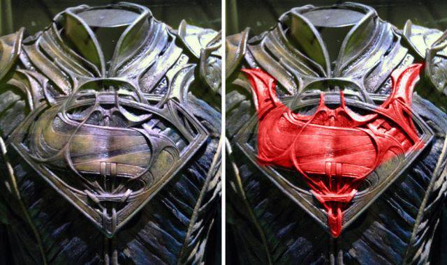 El Bat Logo - In Man of Steel, the armor worn by Jor-El has a bat on top of the ...
