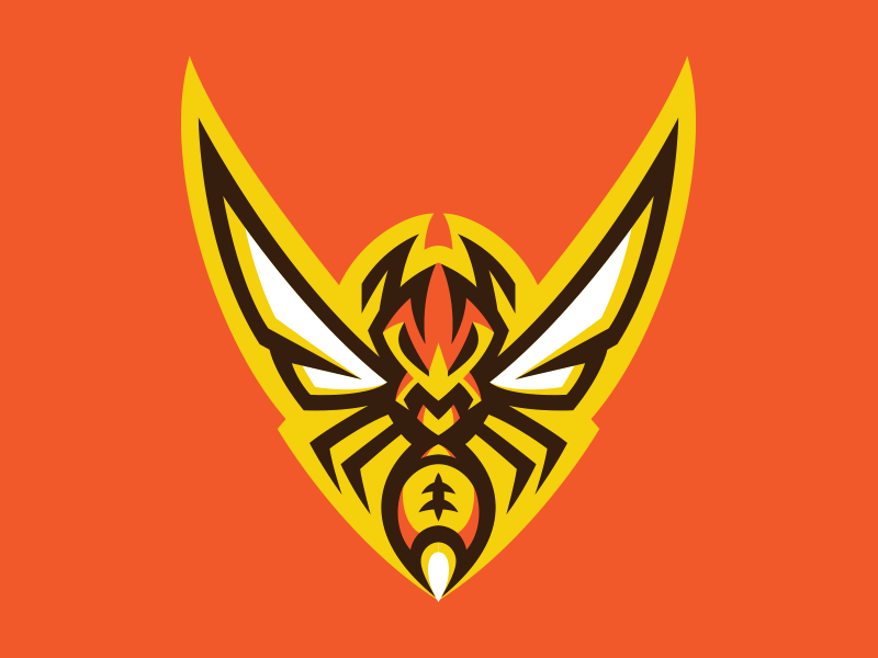 Wasp Sports Logo - Wasp Logo by AkumaOne | Dribbble | Dribbble