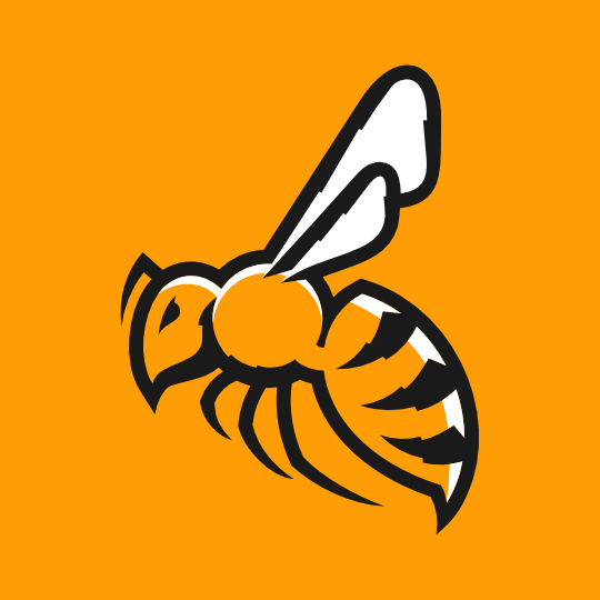 Wasp Sports Logo - sports bee, wasp, hornet logos +. - Google Search | Sports Logos ...