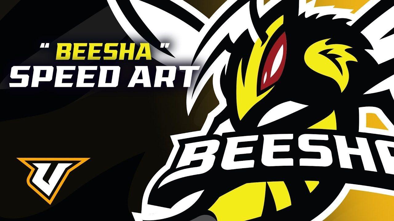 Wasp Sports Logo - Beesha Speedart | Bee/Wasp Sports Logo - YouTube