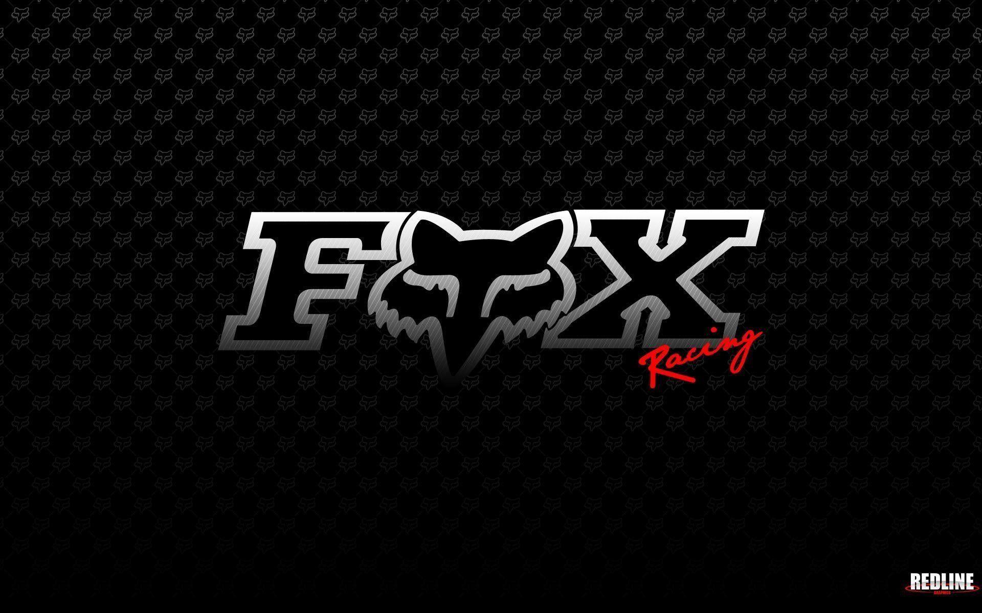 White Fox Racing Logo - Fox Racing Logo Wallpaper