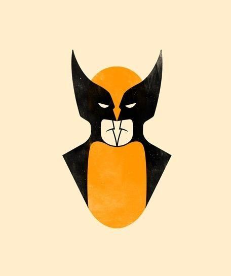 El Bat Logo - Wolverine or 2 Bat Men. logo. Geek stuff, Funny, Funny picture