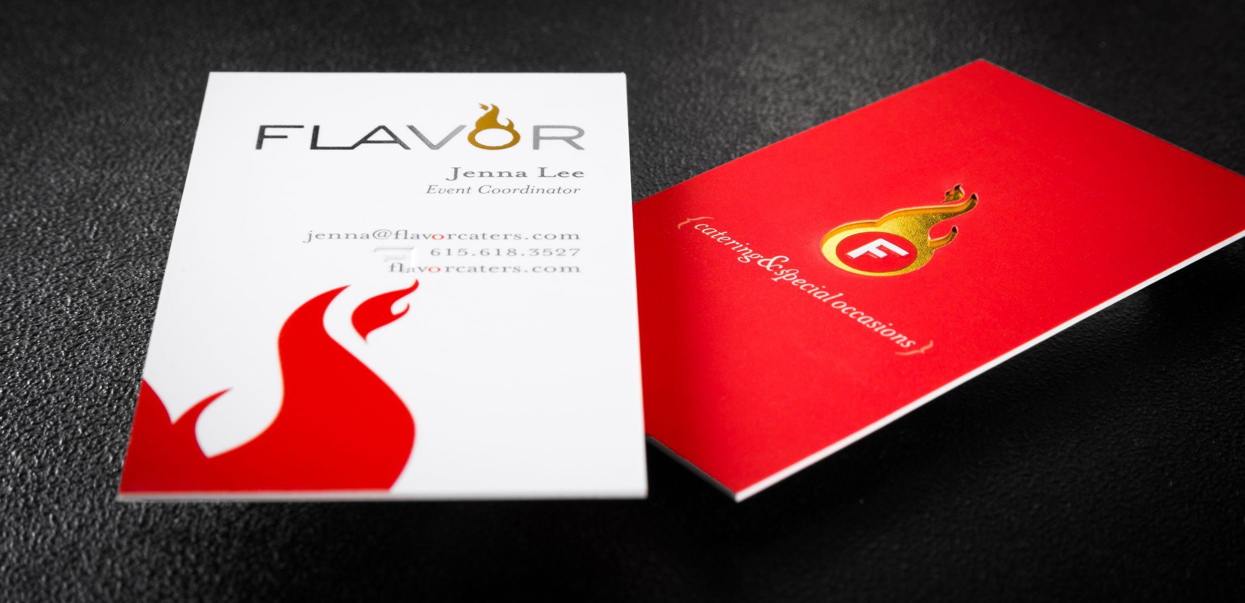 Red Printing Logo - Custom Online Business Card & Plastic Card Printing | 4ColorPrint