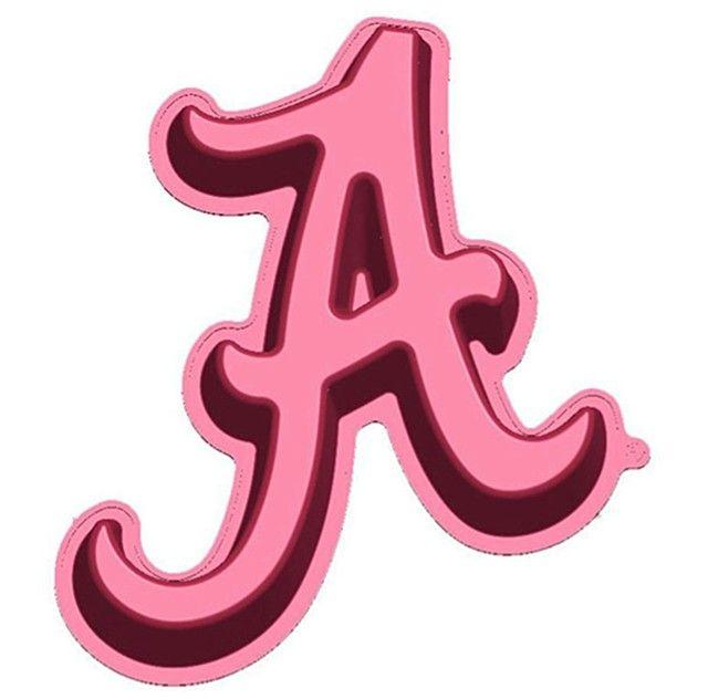 Crimson Tide New Logo - A Cake Pan, Alabama Crimson Tide Script A Logo Cake Pan & Dessert ...