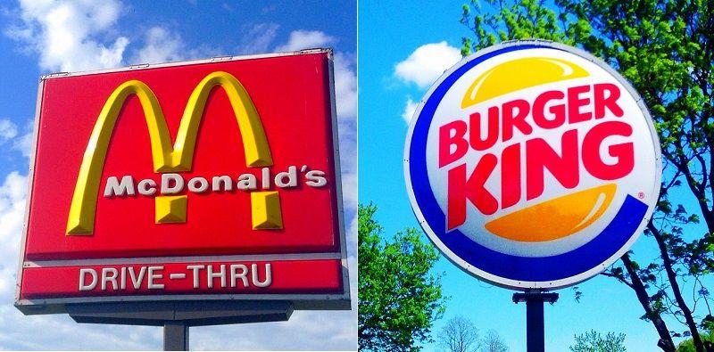 Red Fast Food Burger Logo - McDonald's (MCD) Vs. Burger King (QSR): Which Fast Food Restaurant ...