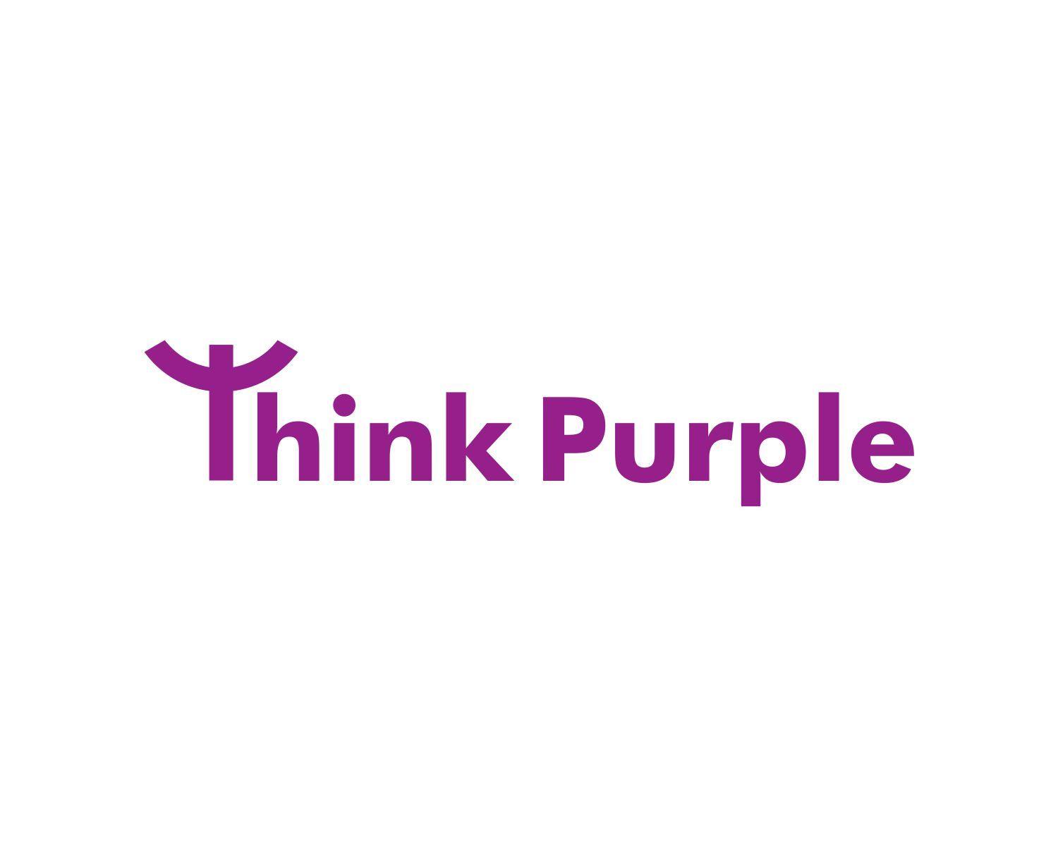 Purple J Logo - Serious, Bold, Non Profit Logo Design For Think Purple By J Mahesh